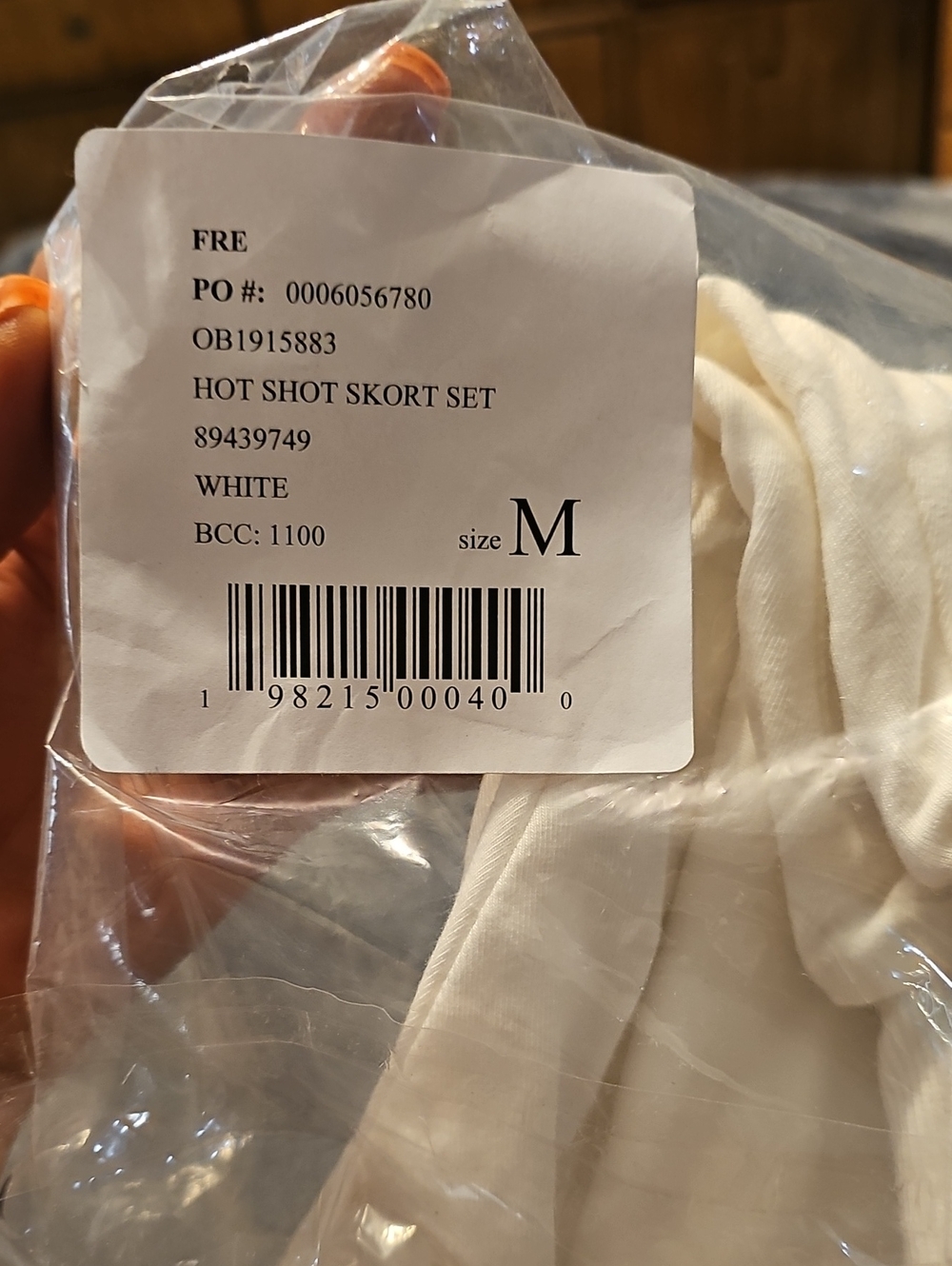 FP Movement by Free People Hot Shot Skort Set In White•Size M•NWT! - Picture 5 of 6